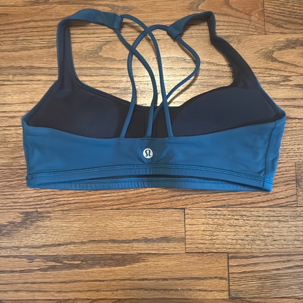 lululemon athletica Women's Blue Sports Bra